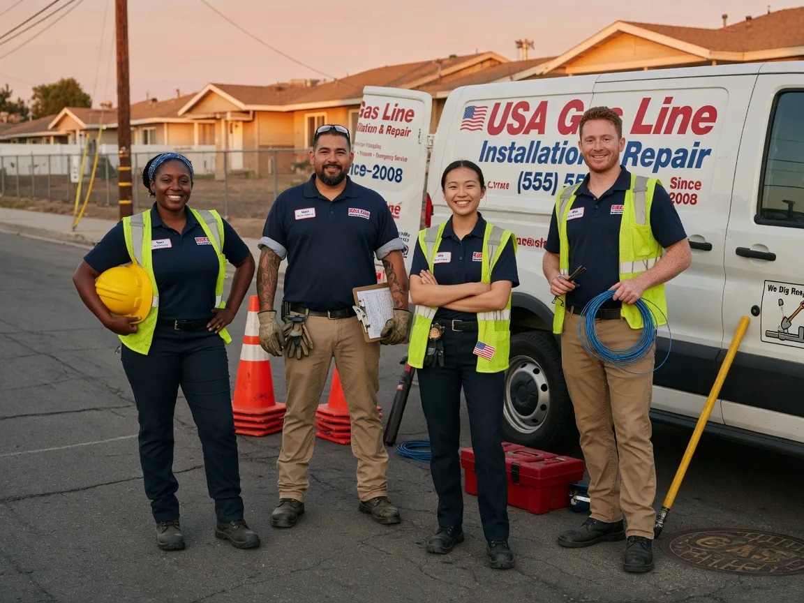 Gas Line Installation company in Bergheim, TX